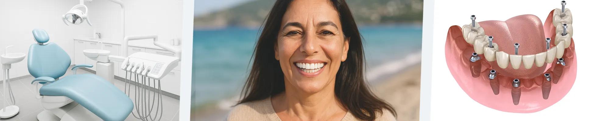 Dental reconstruction with implants ALLON4 & ALLON6 banner